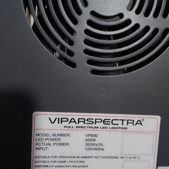 VIPARSPECTRA LED Grow Light - Picture 5 of 10
